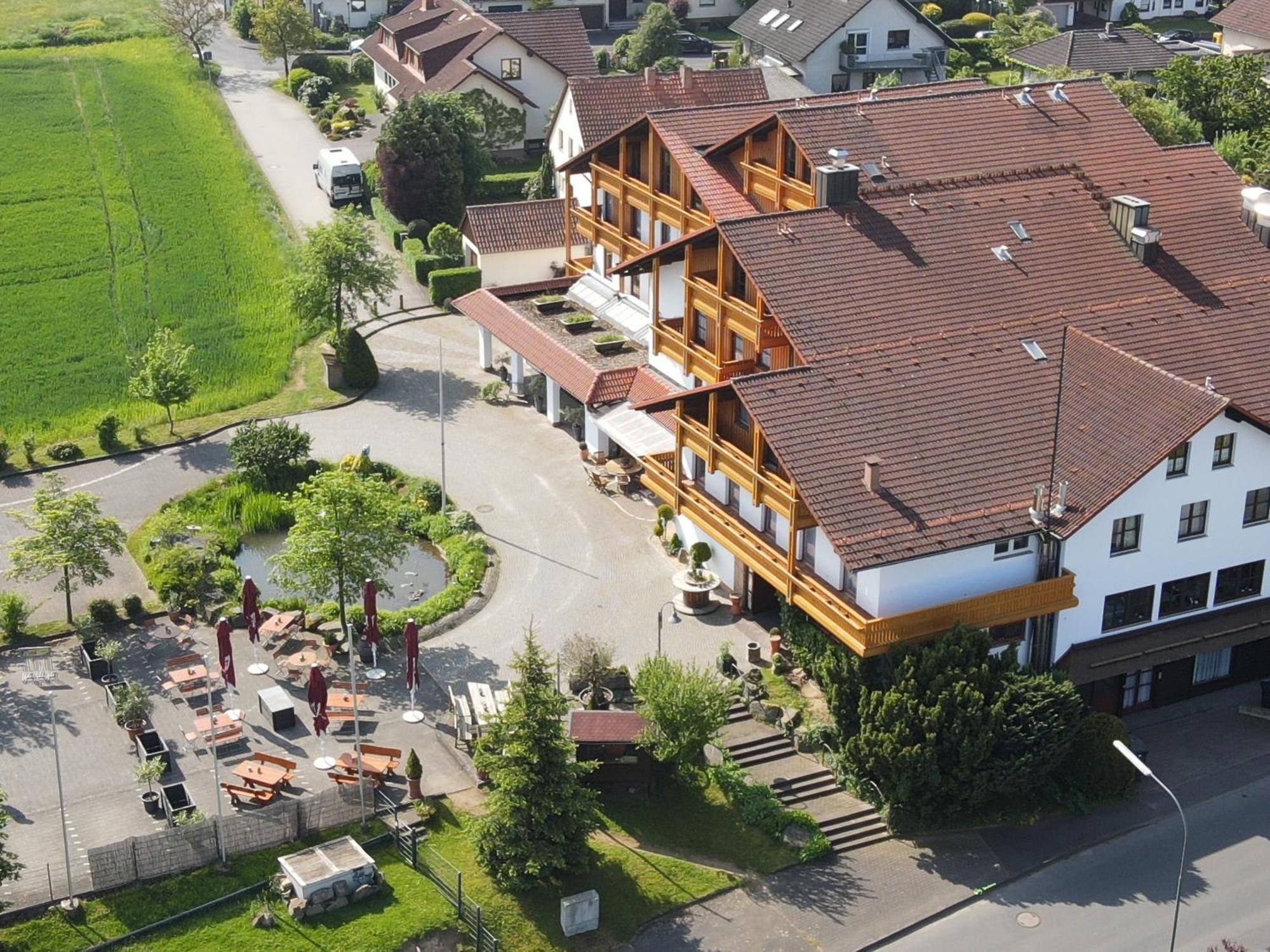Hotel Berghof Петерсберг Экстерьер фото